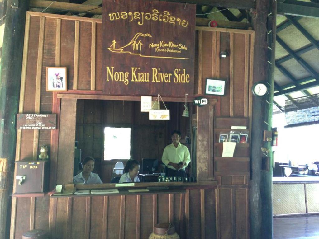Nong Kiau Riverside Nong Khiaw Bagian luar foto